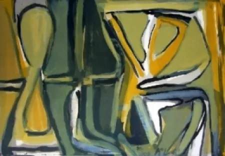 リトグラフ Van Velde - MP 174