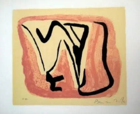 リトグラフ Van Velde - MP 180