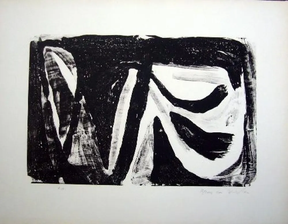 リトグラフ Van Velde - MP 20