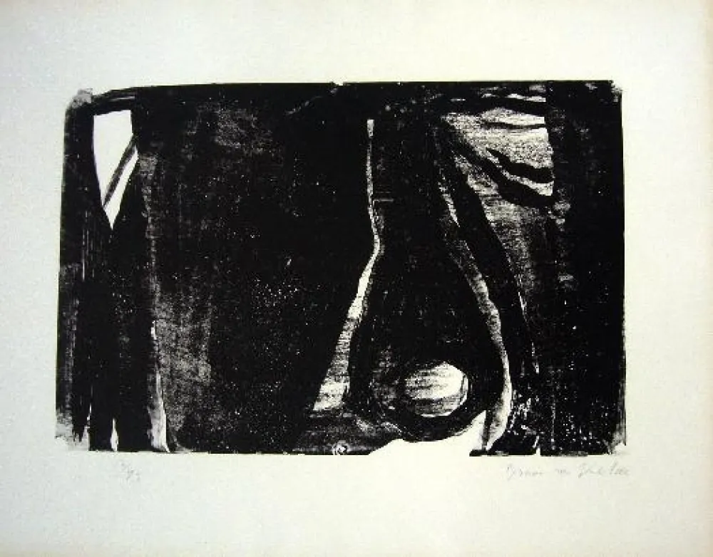 リトグラフ Van Velde - MP 21