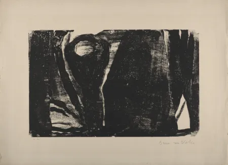 リトグラフ Van Velde - MP 21, 1962 - Hand-signed