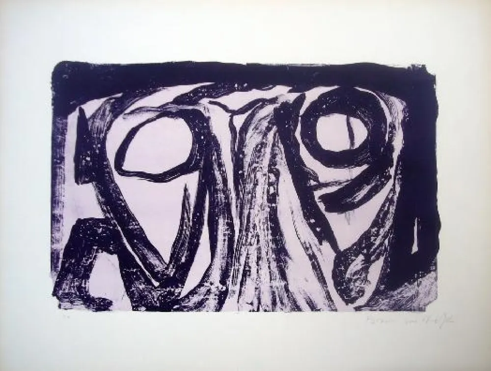 リトグラフ Van Velde - MP 24