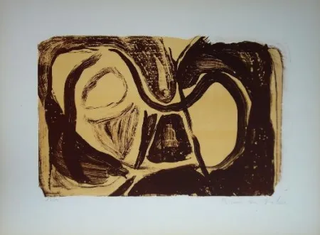 リトグラフ Van Velde - MP 26