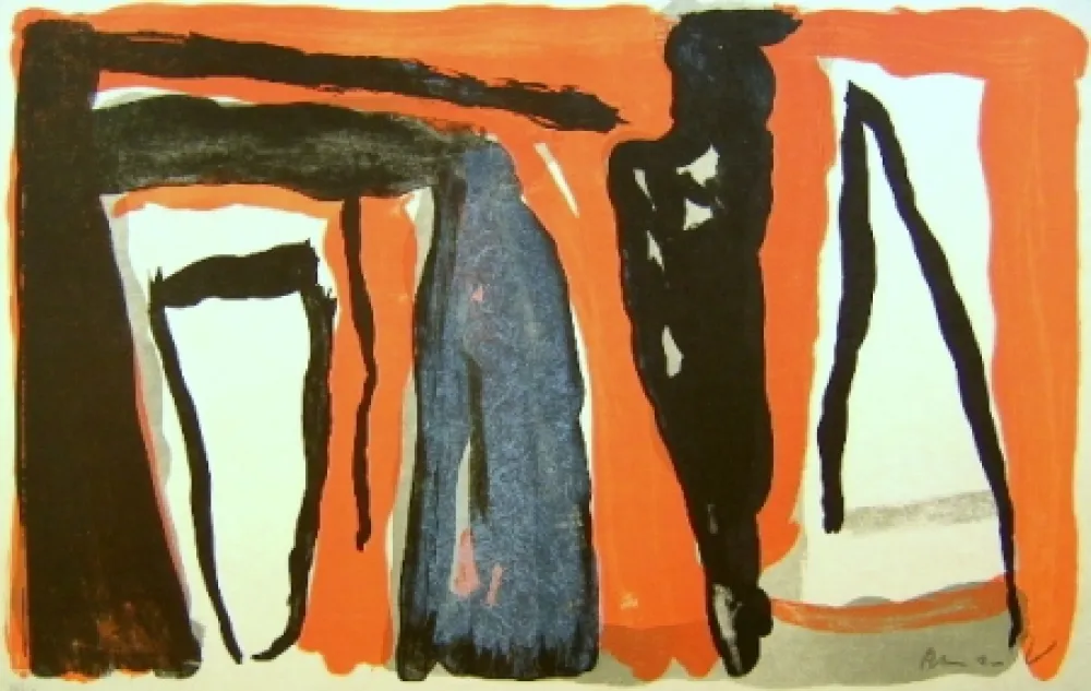 リトグラフ Van Velde - MP 263