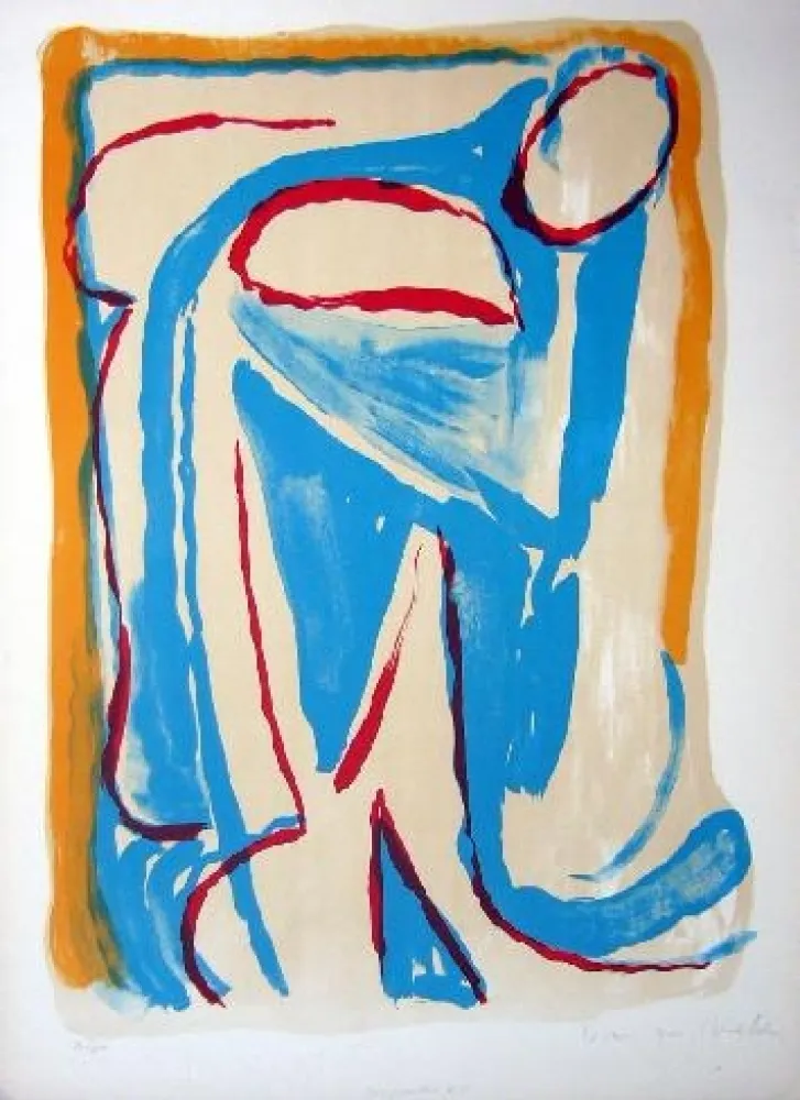 リトグラフ Van Velde - MP 29