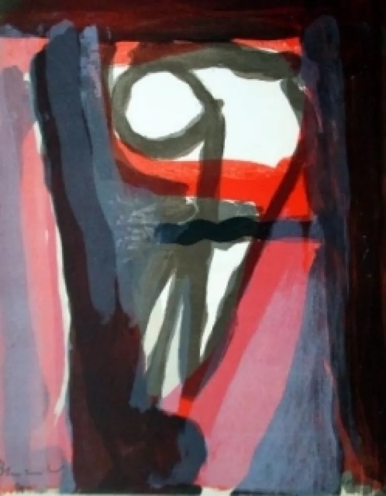 リトグラフ Van Velde - MP 293