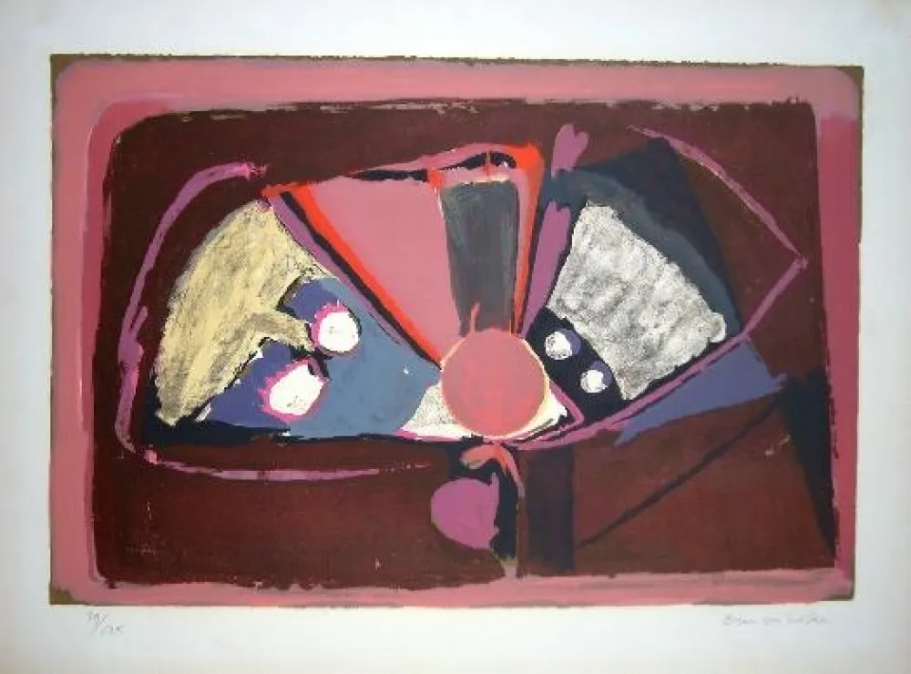 リトグラフ Van Velde - MP 3