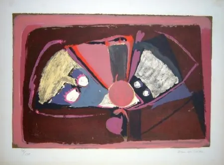 リトグラフ Van Velde - MP 3