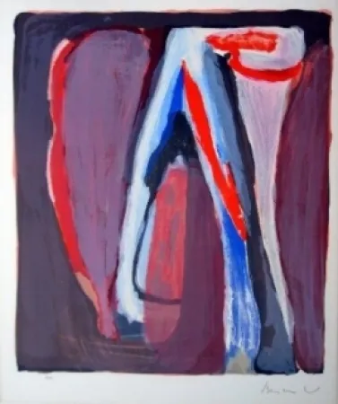 リトグラフ Van Velde - MP 312