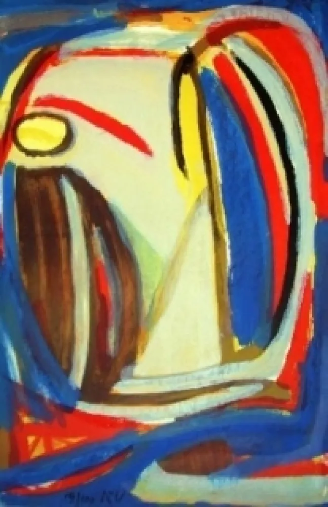 リトグラフ Van Velde - MP 337