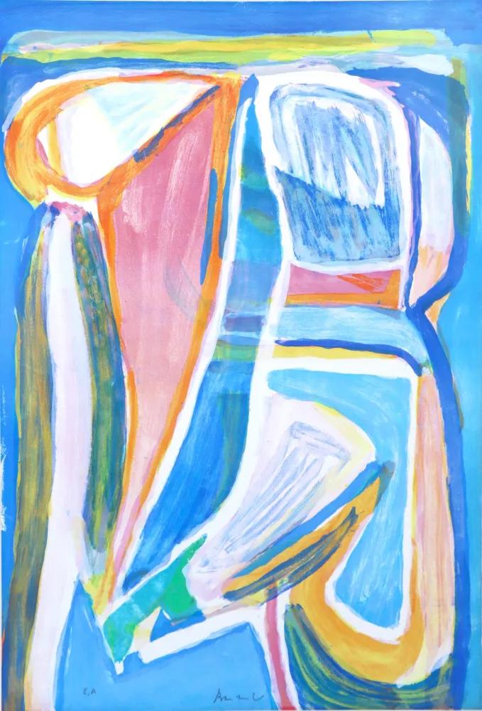 リトグラフ Van Velde - MP 340