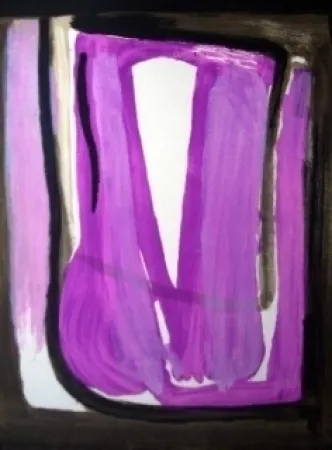 リトグラフ Van Velde - MP 345