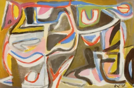 リトグラフ Van Velde - MP 394 - Enigme