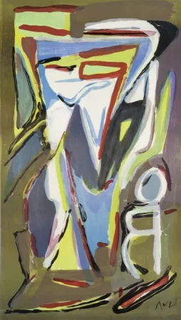 リトグラフ Van Velde - MP 396 - Nord