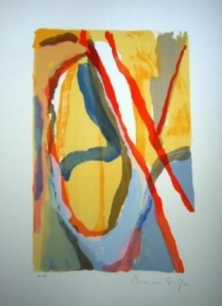 リトグラフ Van Velde - MP 79