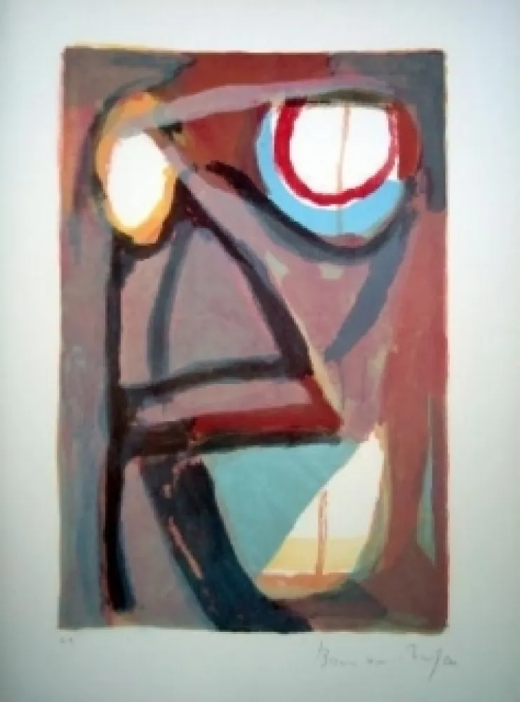 リトグラフ Van Velde - MP 80