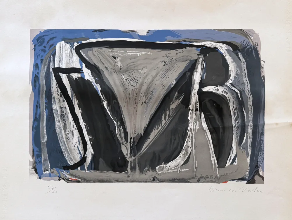 リトグラフ Van Velde - MP15, 1962