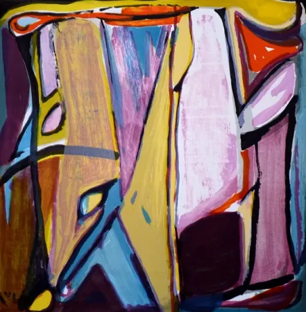 リトグラフ Van Velde - No title (MP 350)