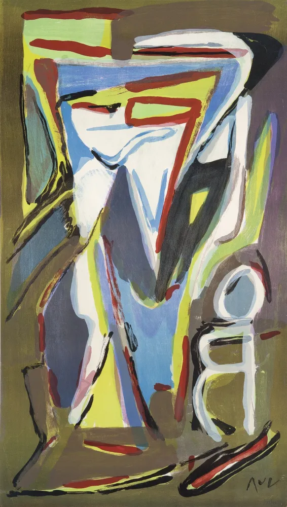 リトグラフ Van Velde - Nord