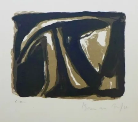 リトグラフ Van Velde - Pour la Revue de Belles-Lettres