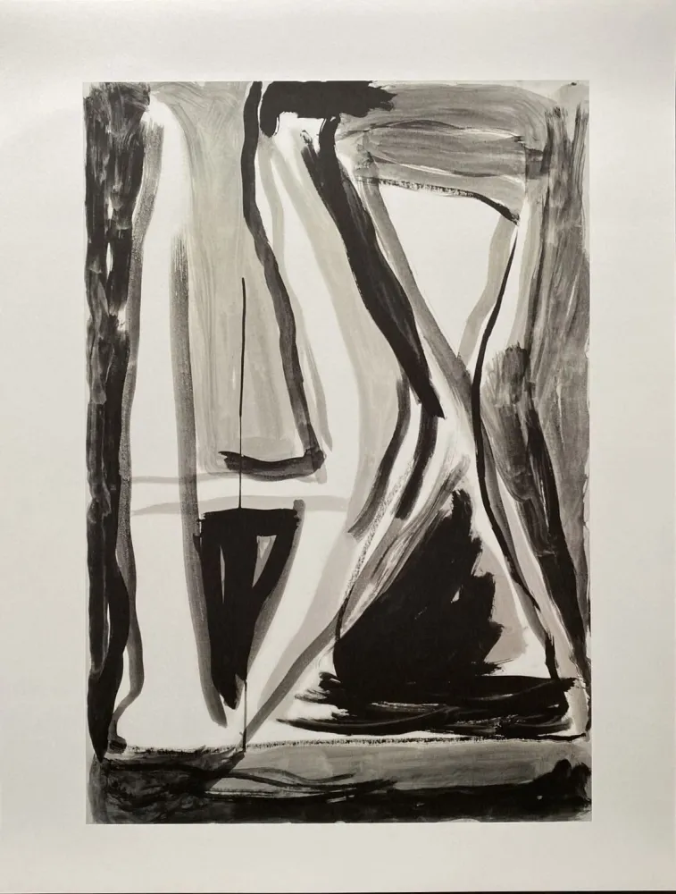 掲示 Van Velde - Sans Titre