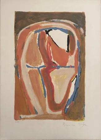 リトグラフ Van Velde - Sans Titre 