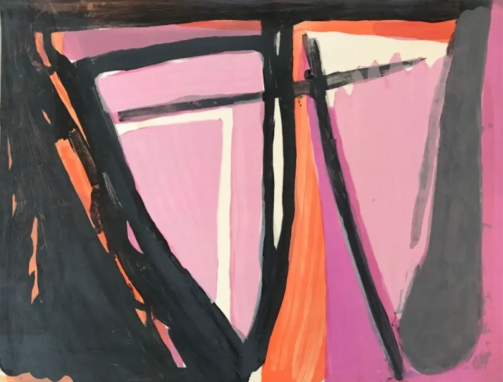 リトグラフ Van Velde - Sans titre 