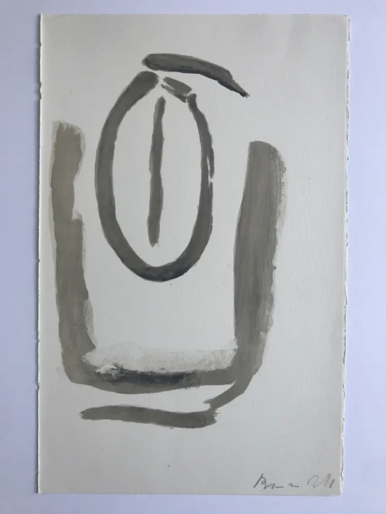 リトグラフ Van Velde - Sans titre