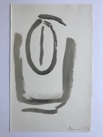 リトグラフ Van Velde - Sans titre