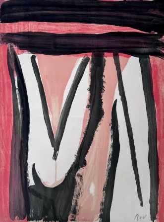 リトグラフ Van Velde - Sans titre 