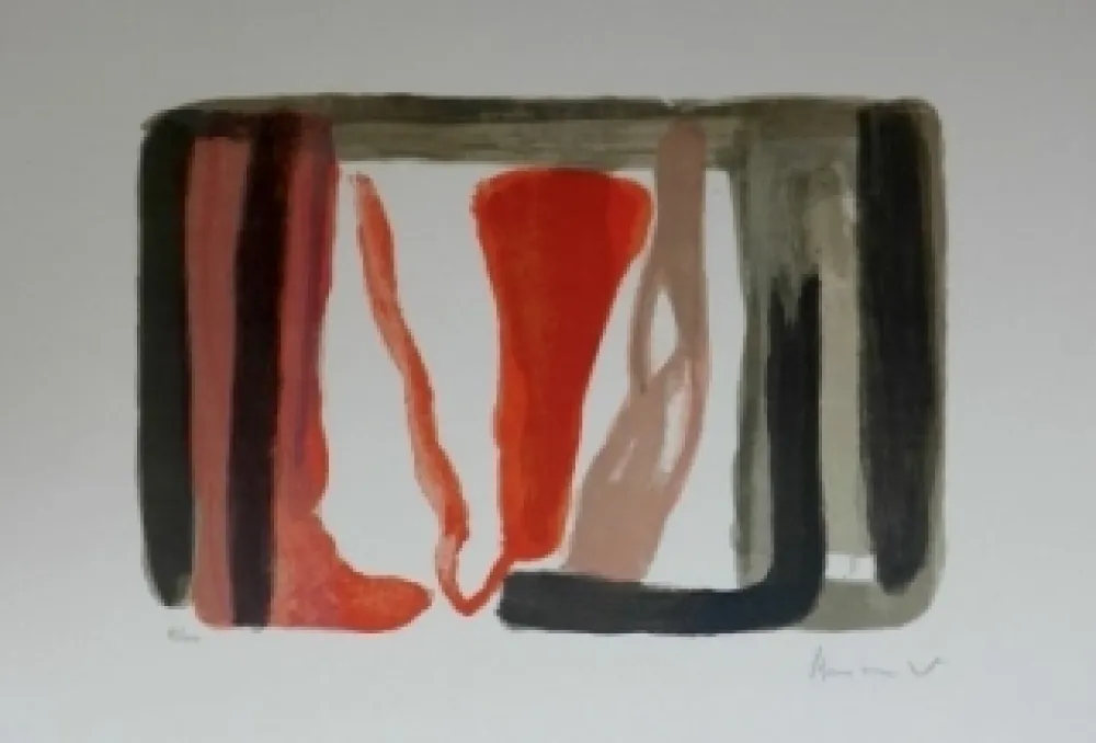 リトグラフ Van Velde - Sans titre