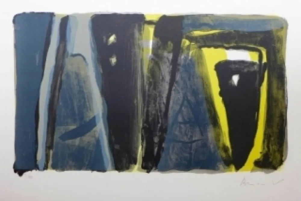 リトグラフ Van Velde - Sans titre