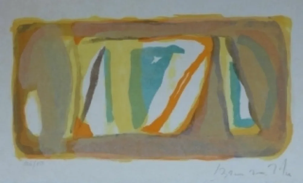 リトグラフ Van Velde - Sans titre