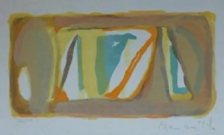 リトグラフ Van Velde - Sans titre