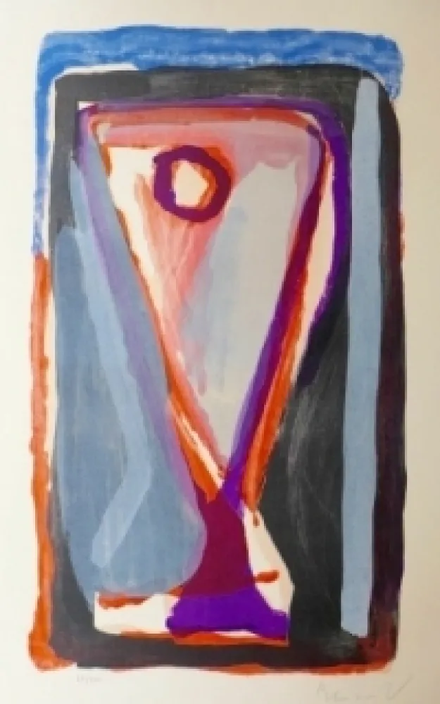 リトグラフ Van Velde - Sans titre