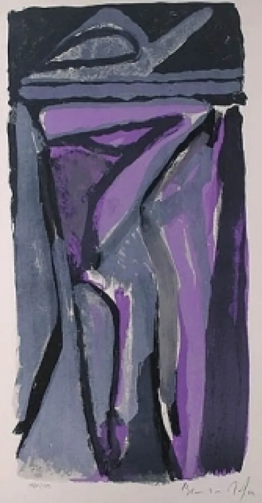 リトグラフ Van Velde - Sans titre