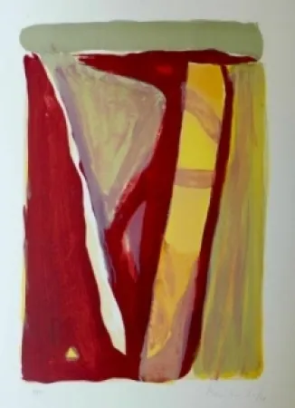 リトグラフ Van Velde - Sans titre