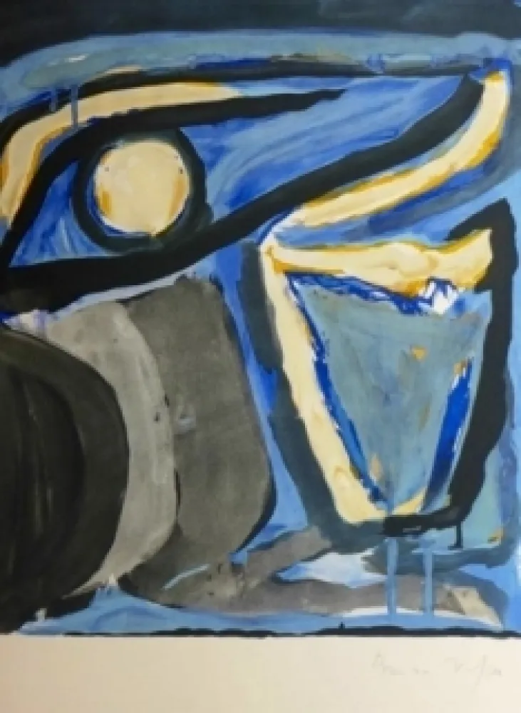 リトグラフ Van Velde - Sans titre