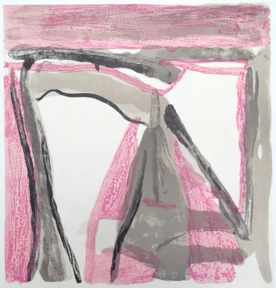 リトグラフ Van Velde - Sans titre