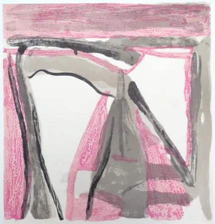 リトグラフ Van Velde - Sans titre