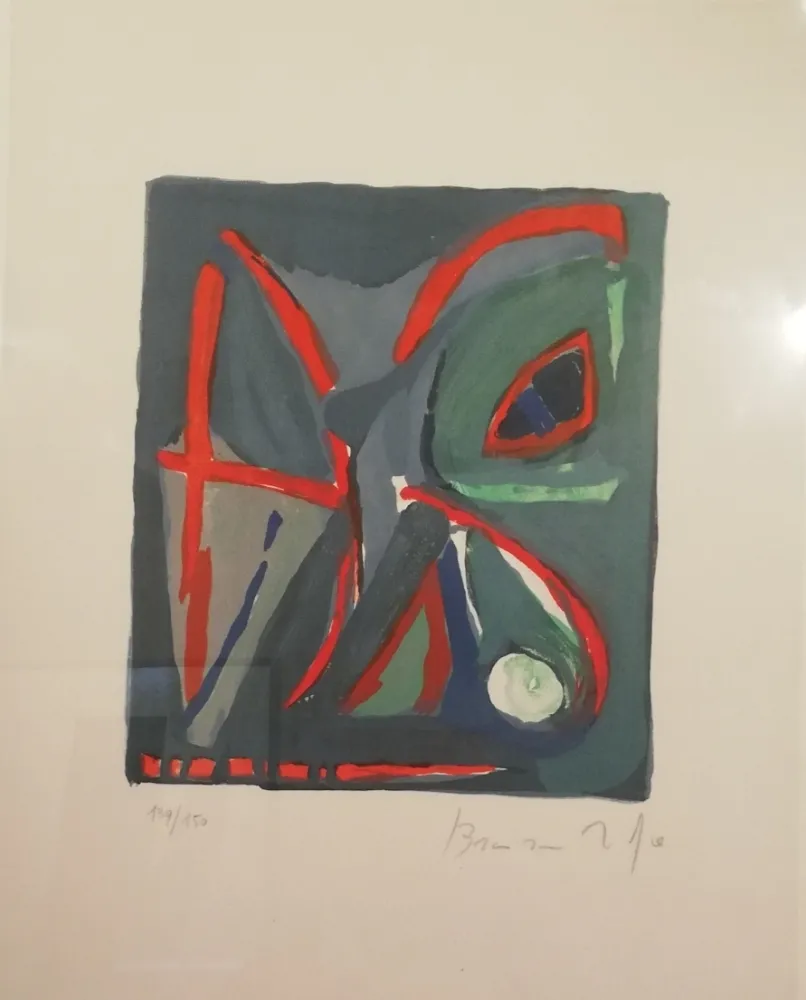 リトグラフ Van Velde - Sans titre