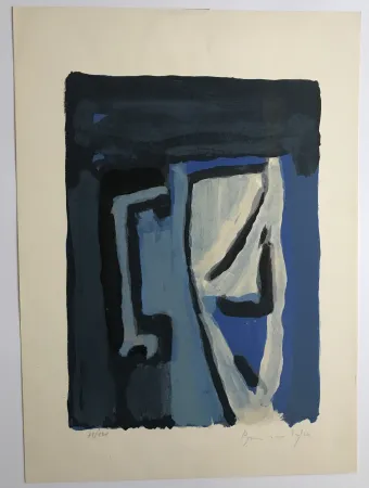 リトグラフ Van Velde - Sans titre (MP 111)