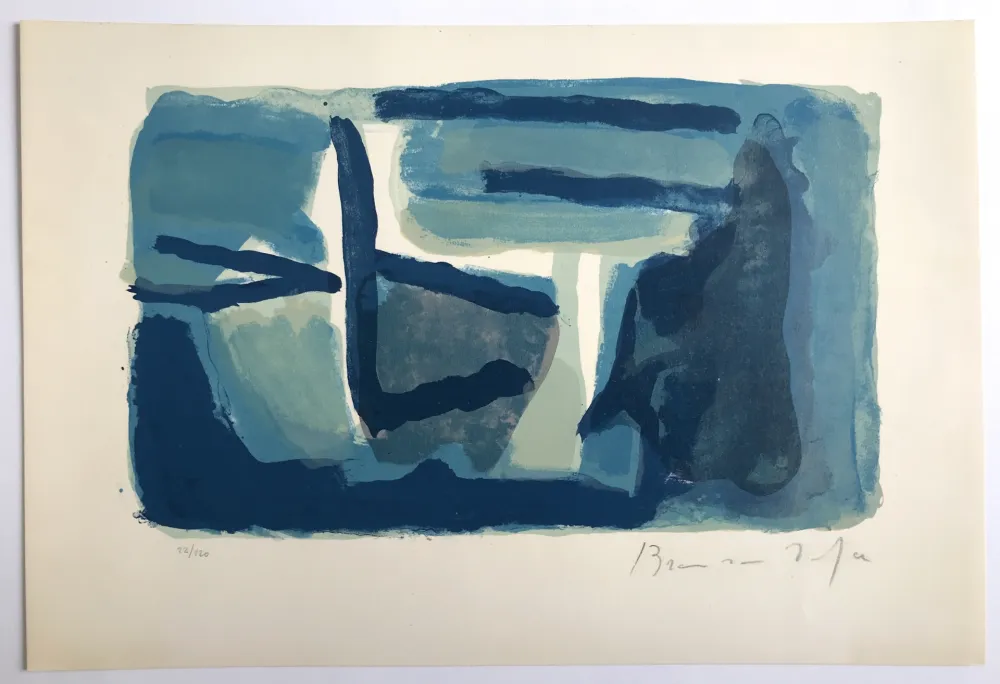 リトグラフ Van Velde - Sans titre (MP 127)