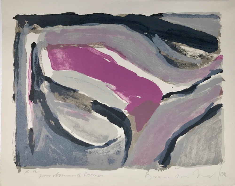 リトグラフ Van Velde - Sans titre (MP50)