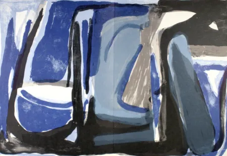 リトグラフ Van Velde - Souvenir Duthuit