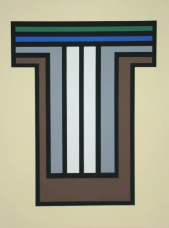 シルクスクリーン Vandenbranden - Composition - Dochters