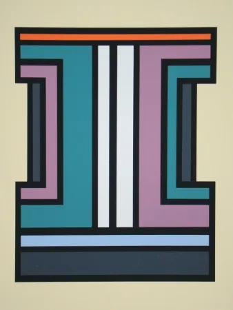 シルクスクリーン Vandenbranden - Composition - Inschriften