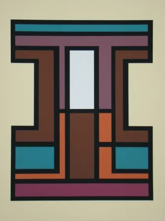 シルクスクリーン Vandenbranden - Composition - TRSTZ - ( L'amour en février )