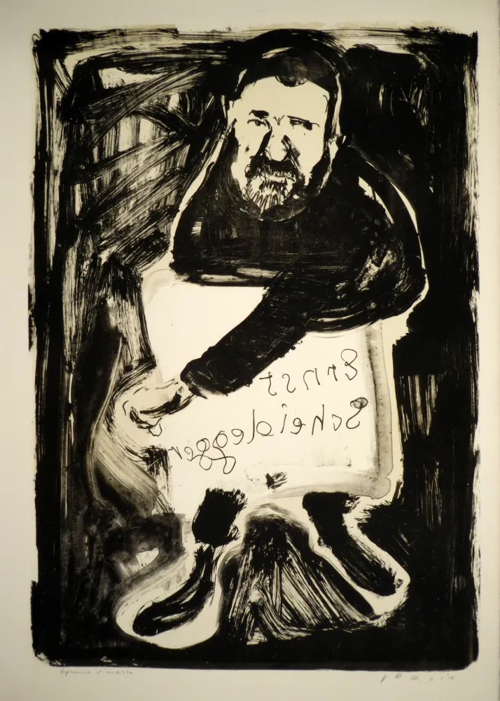 リトグラフ Varlin (Guggenheim, Willy) - Ernst Scheidegger