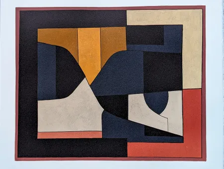 リトグラフ Vasarely - Ailho / Octal, 1972